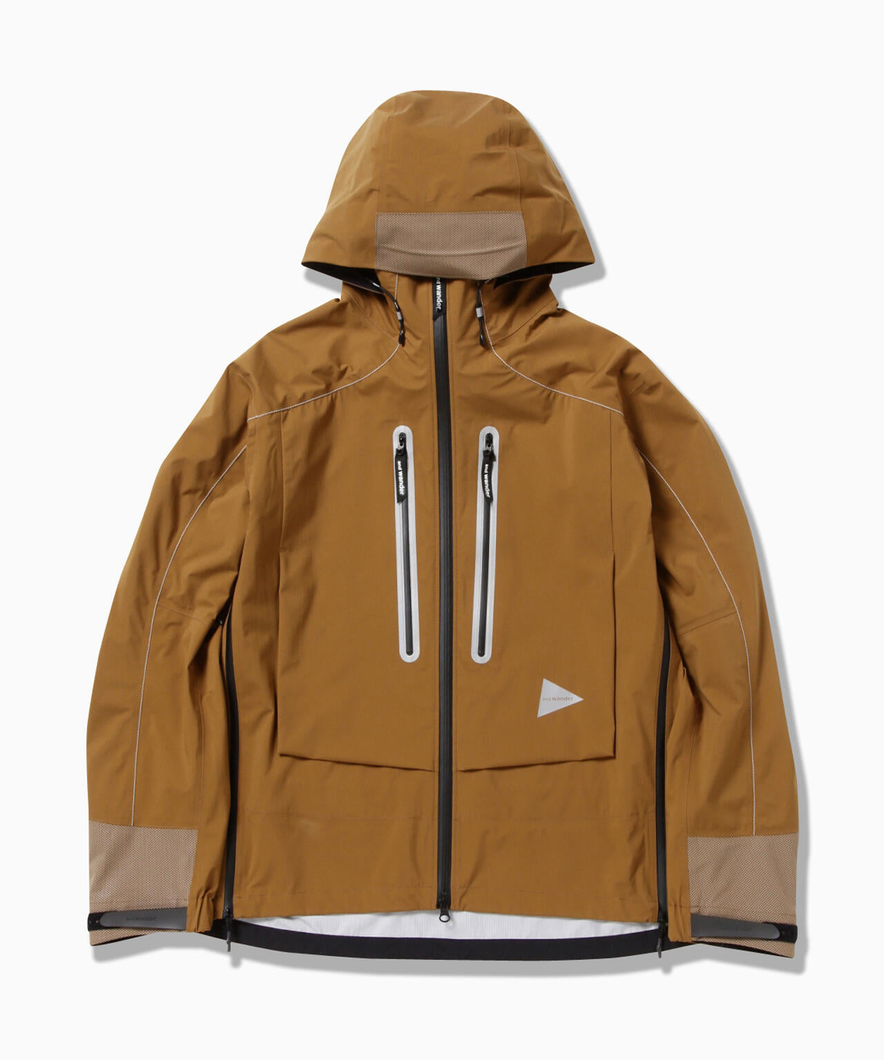 and wander PERTEX SHIELD rain jacket / 3L 立體剪裁防水外套