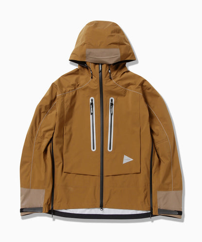 and wander PERTEX SHIELD rain jacket / 3L 立體剪裁防水外套