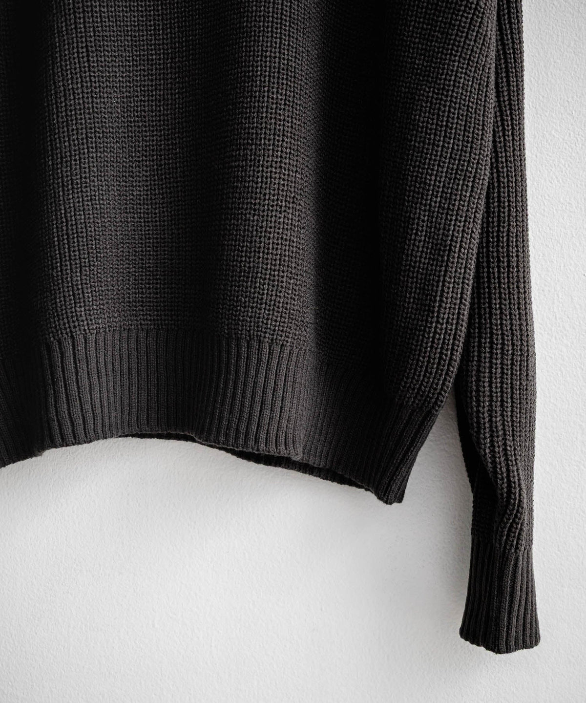 U.S. POLO ASSN.  / 寬鬆畦編刺繡 半拉鍊針織衫（日本聯名限定）