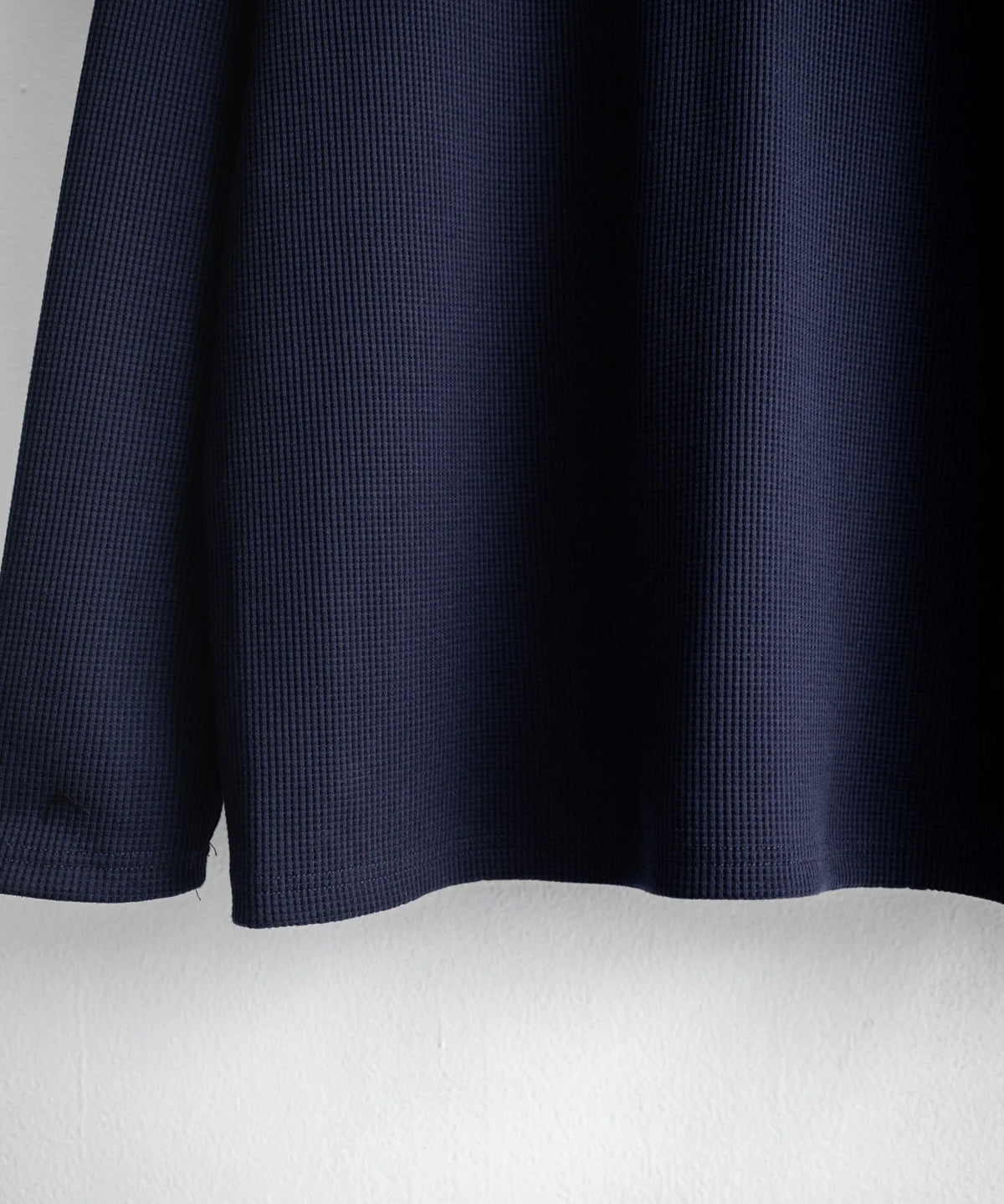U.S. POLO ASSN. / 刺繡格紋 亨利領長袖T恤（日本聯名限定）