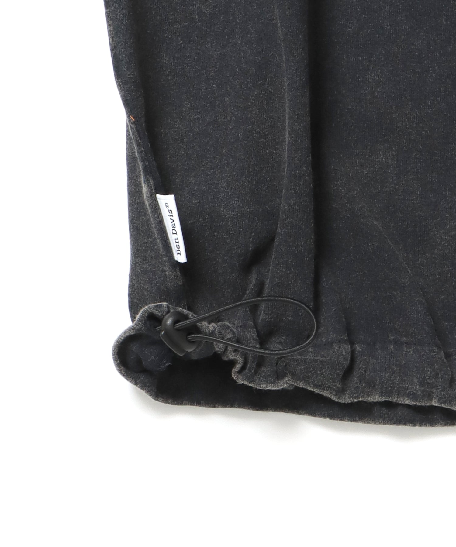BEN DAVIS WHITE LABEL OVAL VNTG DRAW STRING TEE / 標誌 短袖T恤