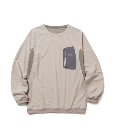 NANGA HYBRID FLEX L/S TOPS / 城市機能混合結構長袖T恤