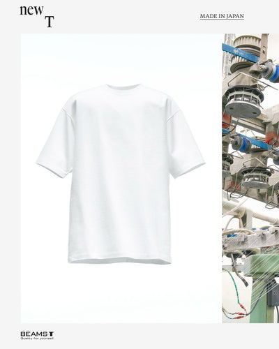BEAMS newT Made in Japan / 日本製 高密度雙股天竺 短袖T恤