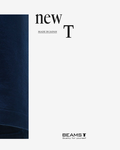 BEAMS newT Made in Japan / 日本製 高密度雙股天竺 短袖T恤