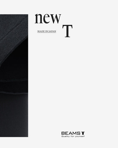 BEAMS newT Made in Japan / 日本製 高密度雙股天竺 短袖T恤