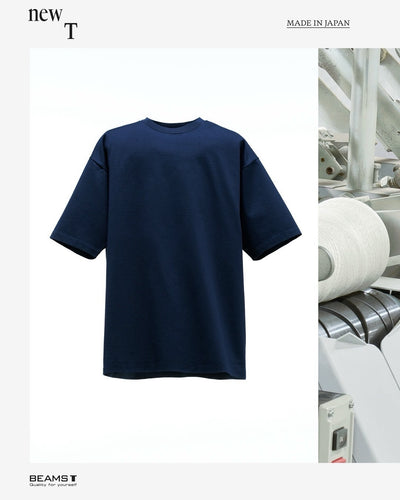 BEAMS newT Made in Japan / 日本製 高密度雙股天竺 短袖T恤