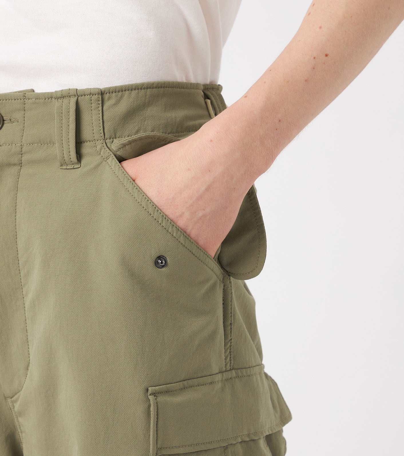 nanamica ALPHADRY Field Cargo Pants / 機能寬版工裝長褲