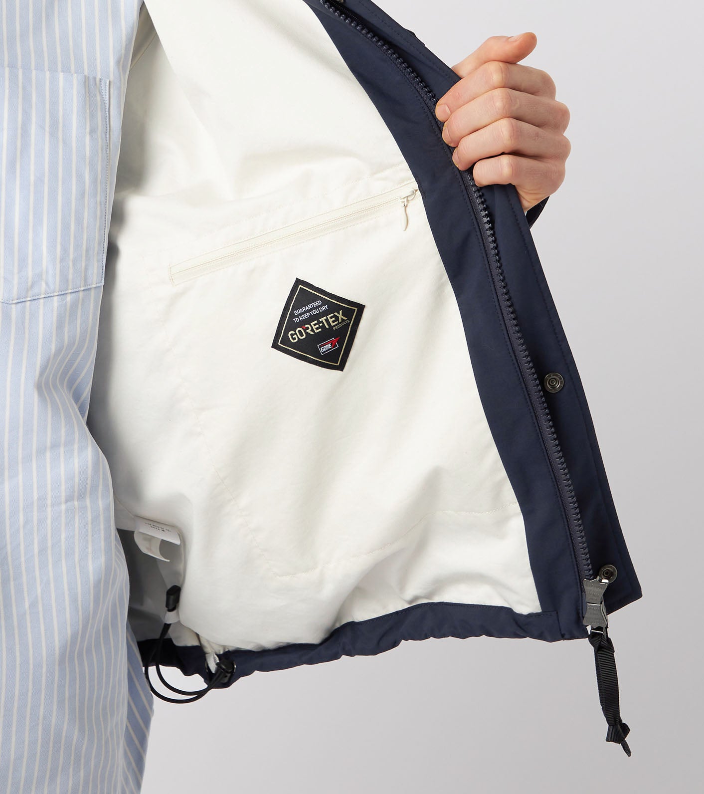 nanamica 2L NYLON GORE-TEX Cruiser Jacket / 2L 尼龍 GORE-TEX 防水巡航外套