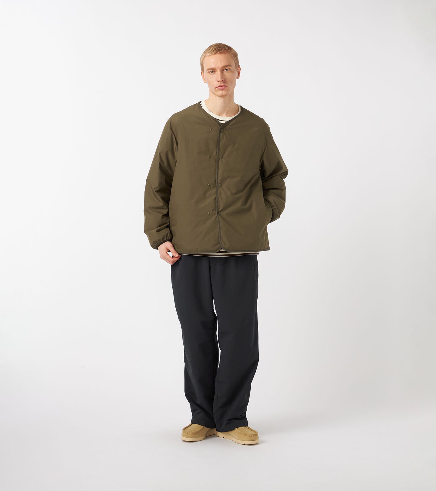 nanamica Reversible Down Cardigan / 雙面結構 光電子® 羽絨開襟外套