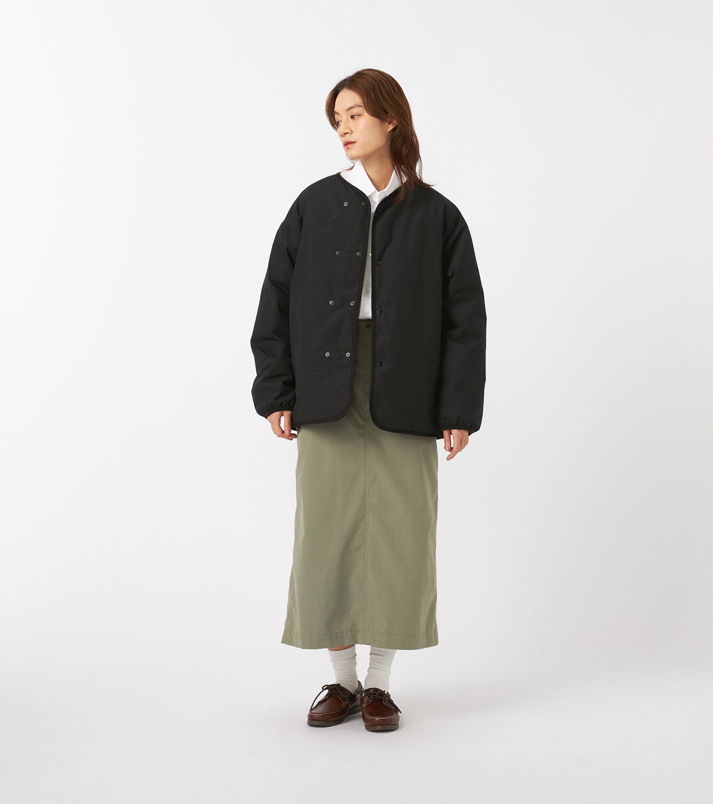 nanamica Reversible Down Cardigan / 雙面結構 光電子® 羽絨開襟外套