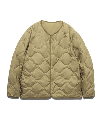 nanamica Reversible Down Cardigan / 雙面結構 光電子® 羽絨開襟外套