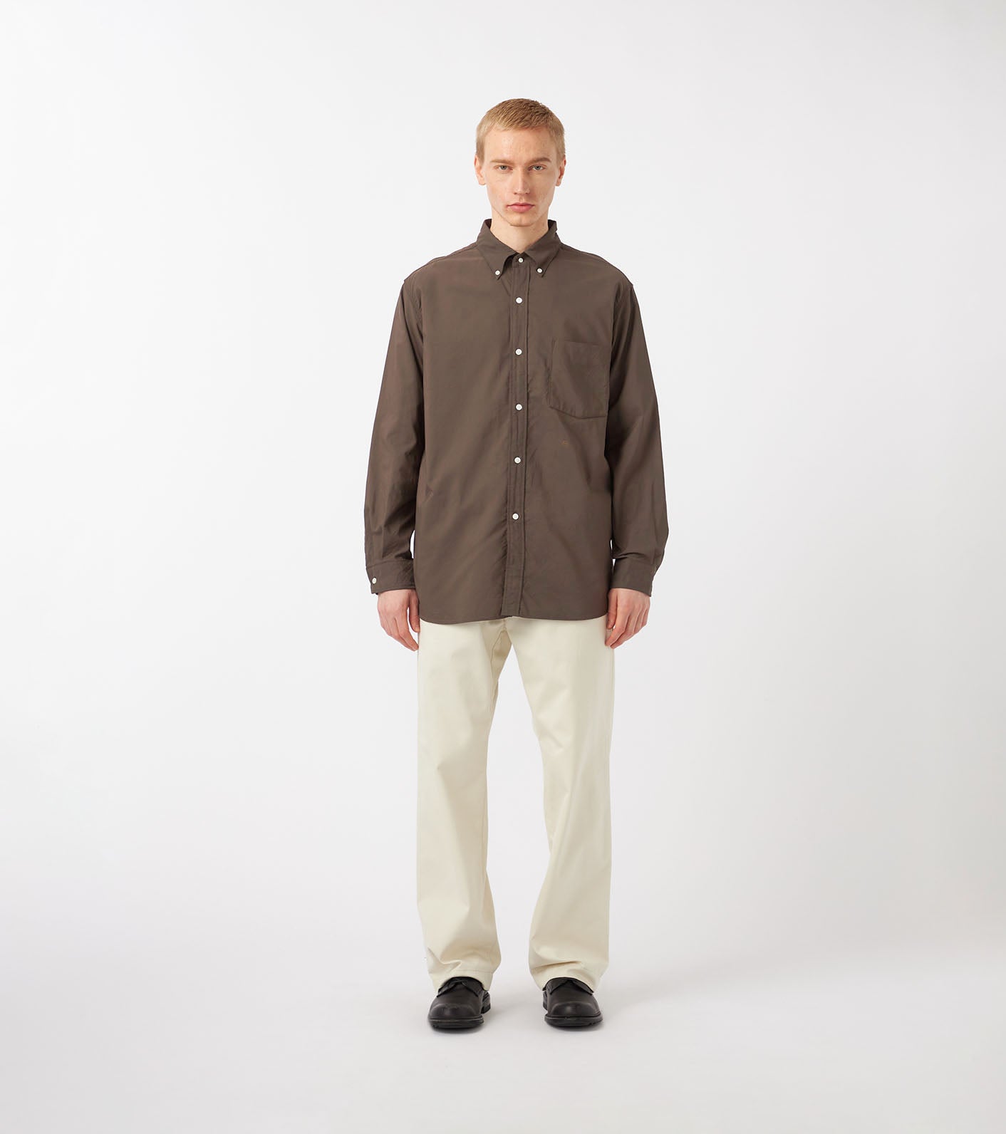 nanamica Wide Straight Chino Pants / 混紡機能斜紋褲