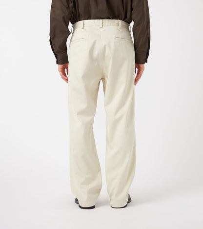nanamica Wide Straight Chino Pants / 混紡機能斜紋褲
