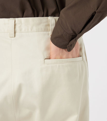 nanamica Wide Straight Chino Pants / 混紡機能斜紋褲