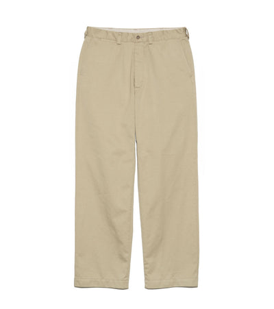 nanamica Wide Straight Chino Pants / 混紡機能斜紋褲