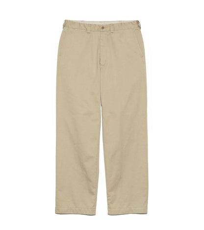 nanamica Wide Straight Chino Pants / 混紡機能斜紋褲