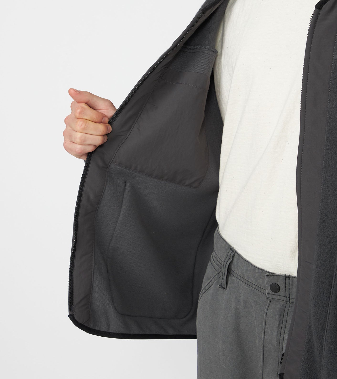 THE NORTH FACE Purple Label PLAS Fleece Field Cardigan / 羊毛結構野戰開襟外套