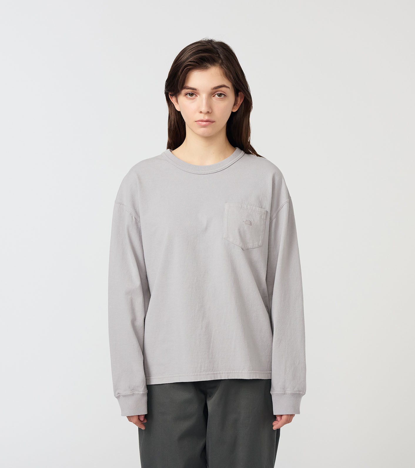 THE NORTH FACE Purple Label 8oz Field Long Sleeve Pocket Tee / 8oz 口袋長袖T恤