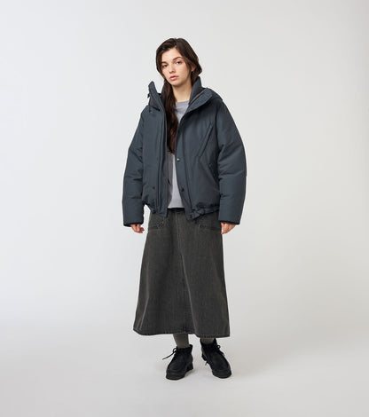 THE NORTH FACE Purple Label Double Peak Short Down Parka / 短版立體結構 羽絨連帽外套