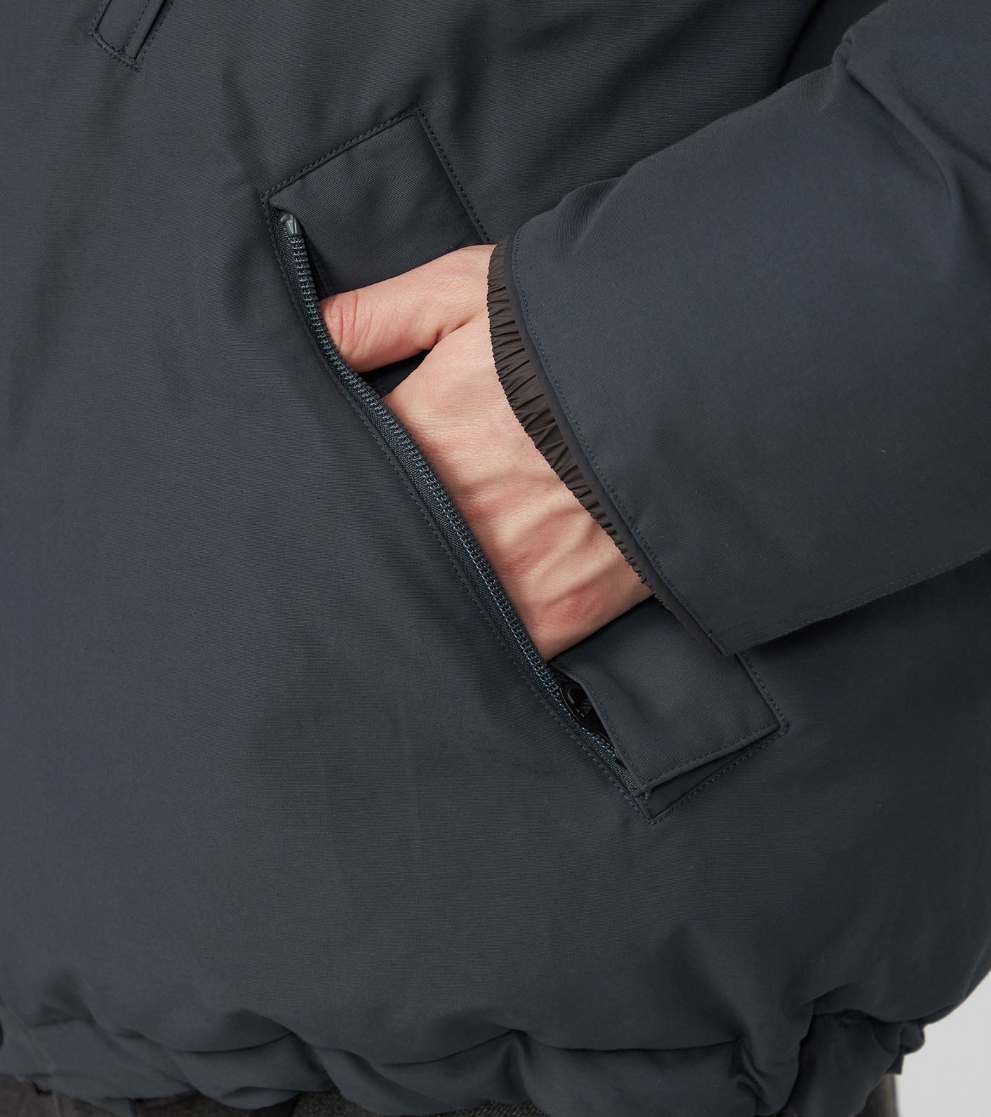 THE NORTH FACE Purple Label Double Peak Short Down Parka / 短版立體結構 羽絨連帽外套