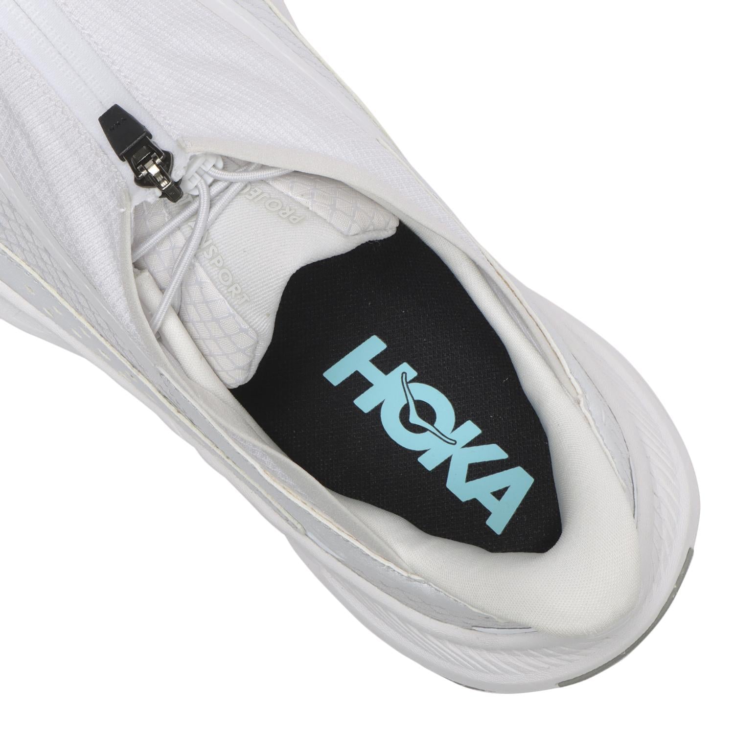 HOKA / PROJECT TRANSPORT / WHITE/COSMICGREY
