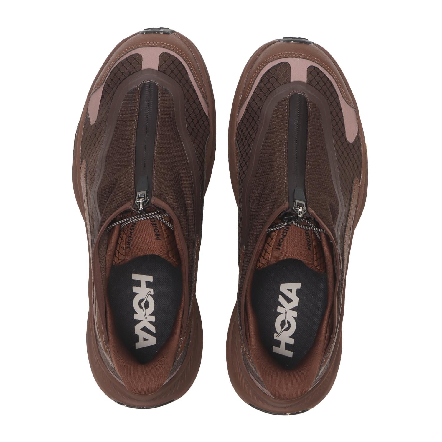 HOKA PROJECT TRANSPORT / MINERAL BROWN/WALNUT