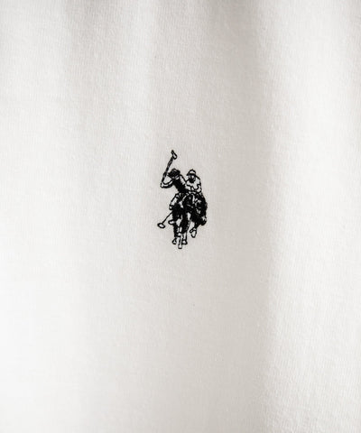 U.S. POLO ASSN. / 半拉鍊刺繡短袖 Polo 衫