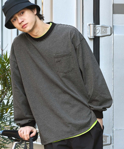 HECT / 條紋長袖T恤