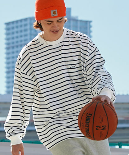 HECT / 條紋長袖T恤