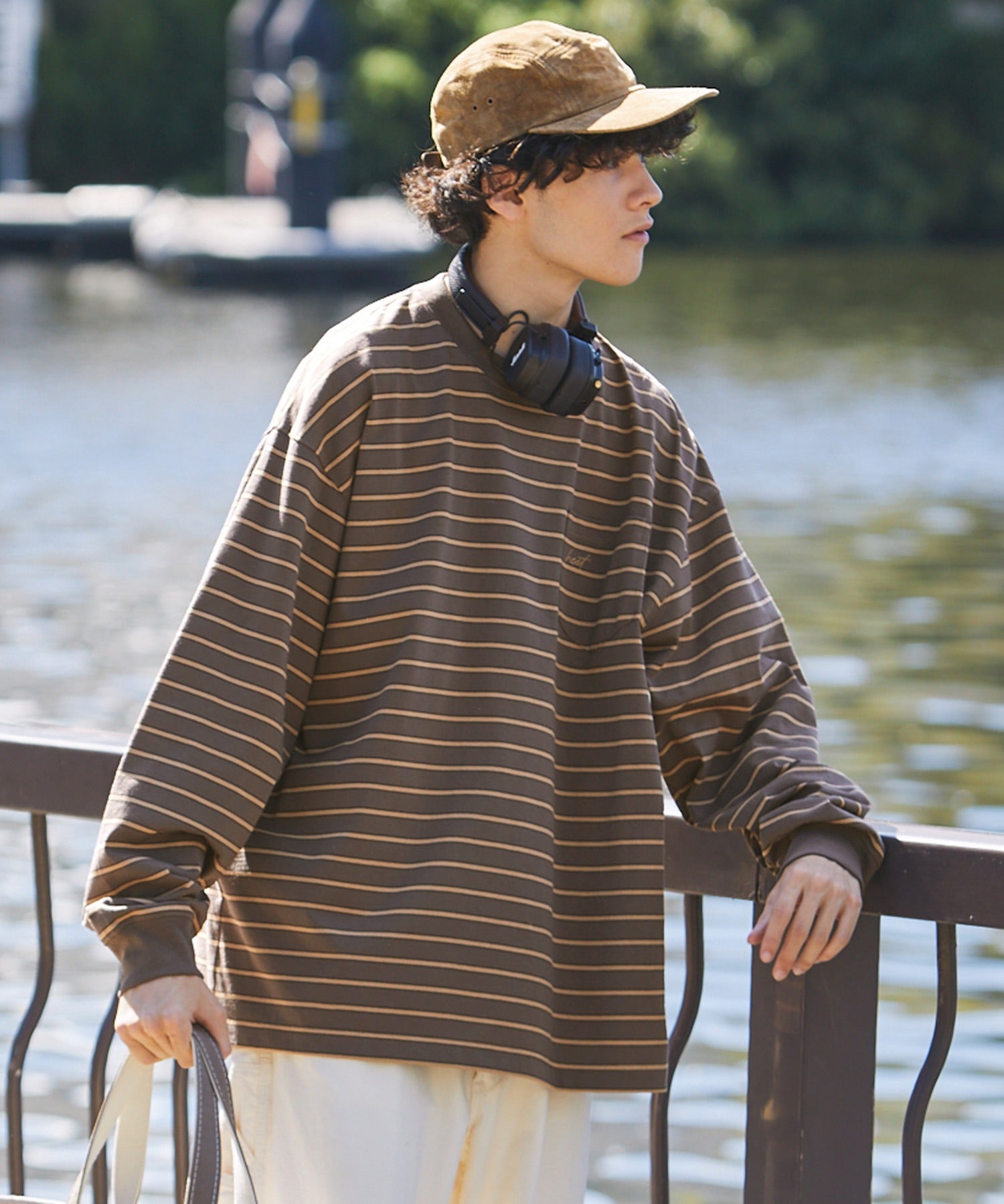 HECT / 條紋長袖T恤