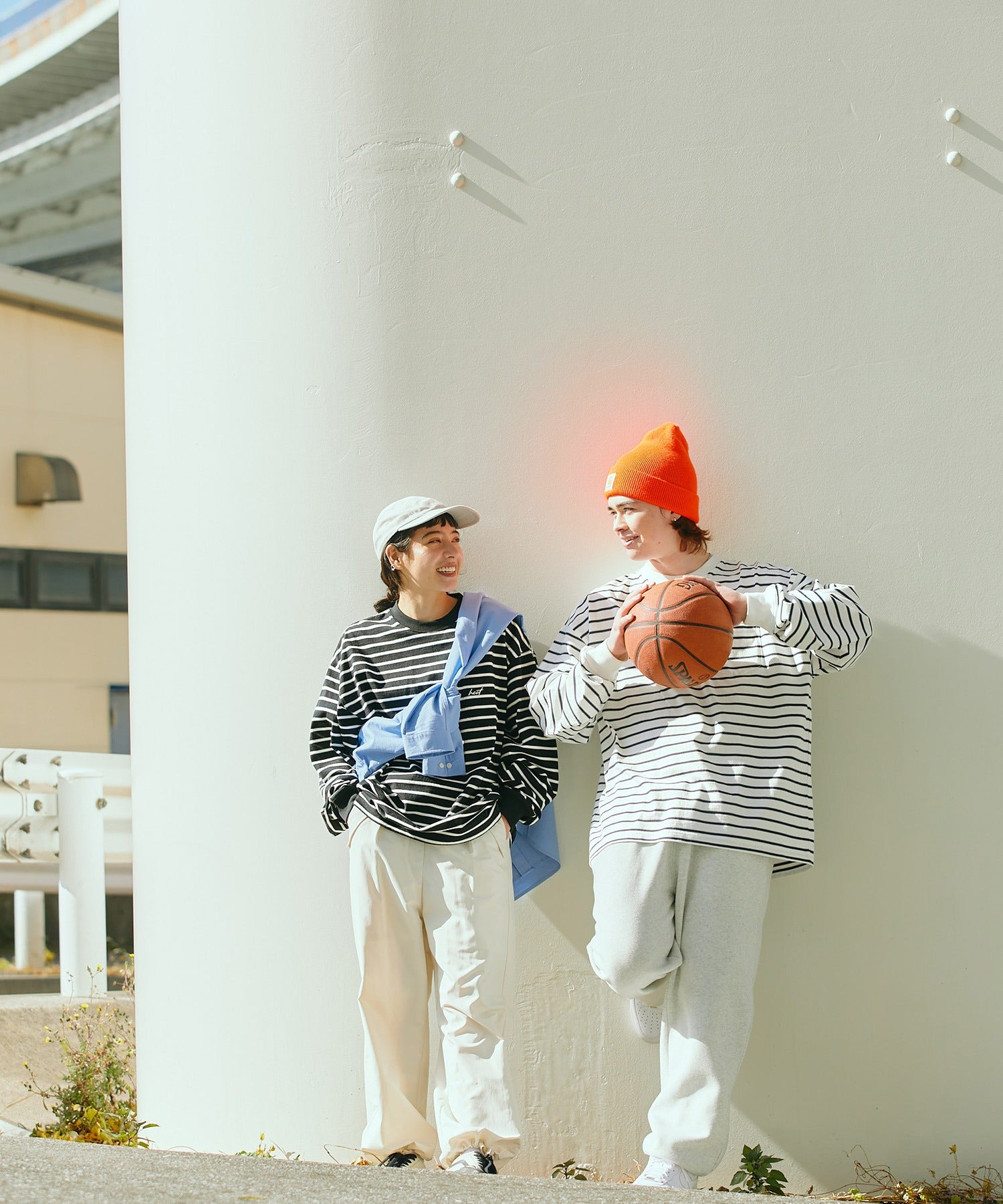 HECT / 條紋長袖T恤