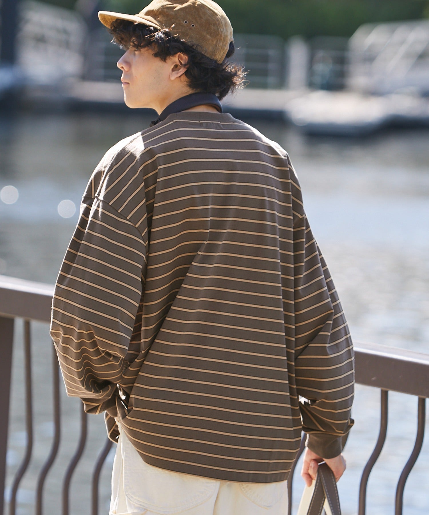 HECT / 條紋長袖T恤