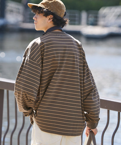 HECT / 條紋長袖T恤