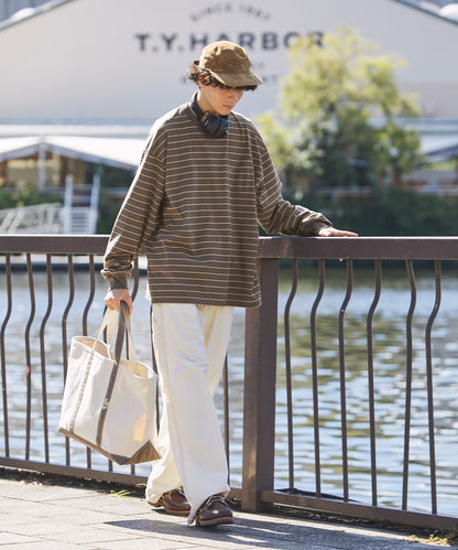 HECT / 條紋長袖T恤