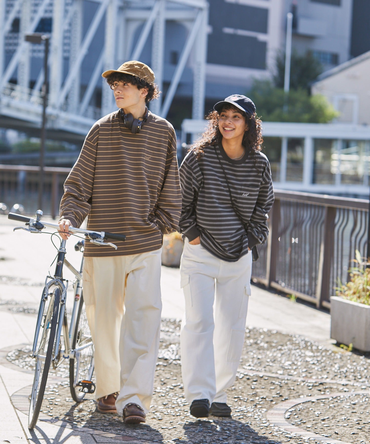 HECT / 條紋長袖T恤