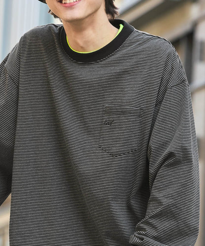 HECT / 條紋長袖T恤