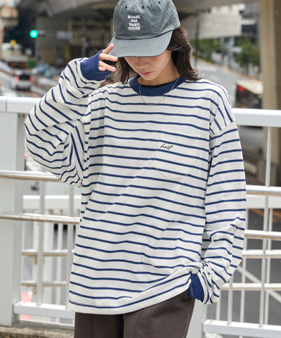 HECT / 條紋長袖T恤