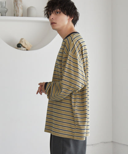 HECT / 條紋長袖T恤