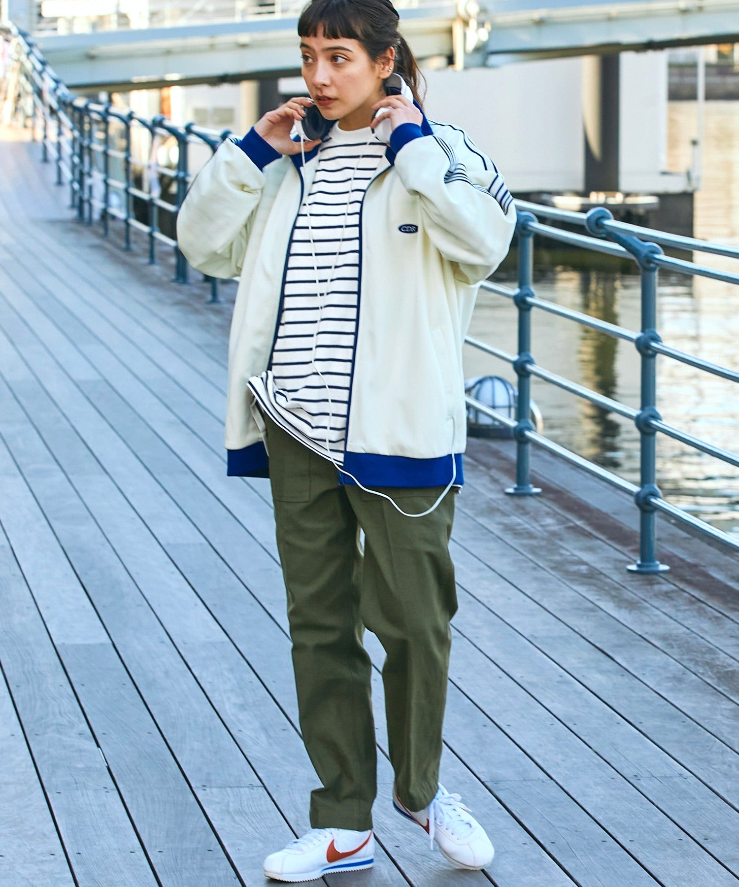 HECT / 條紋長袖T恤