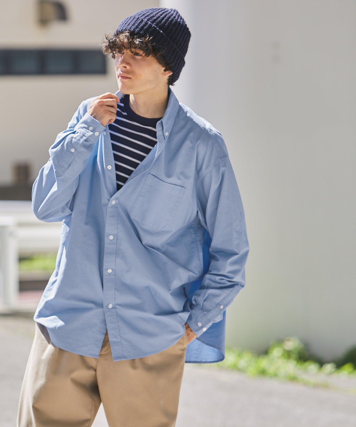 HECT / 牛津布 長袖襯衫