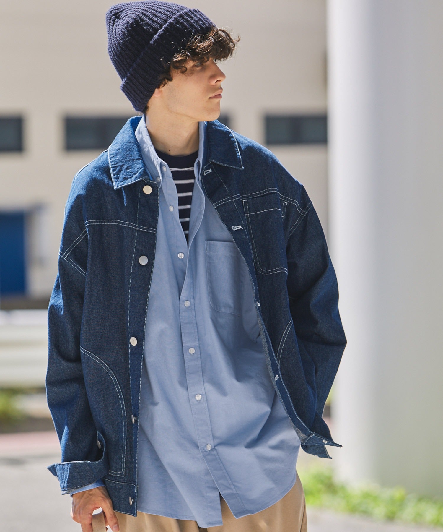 HECT / 牛津布 長袖襯衫