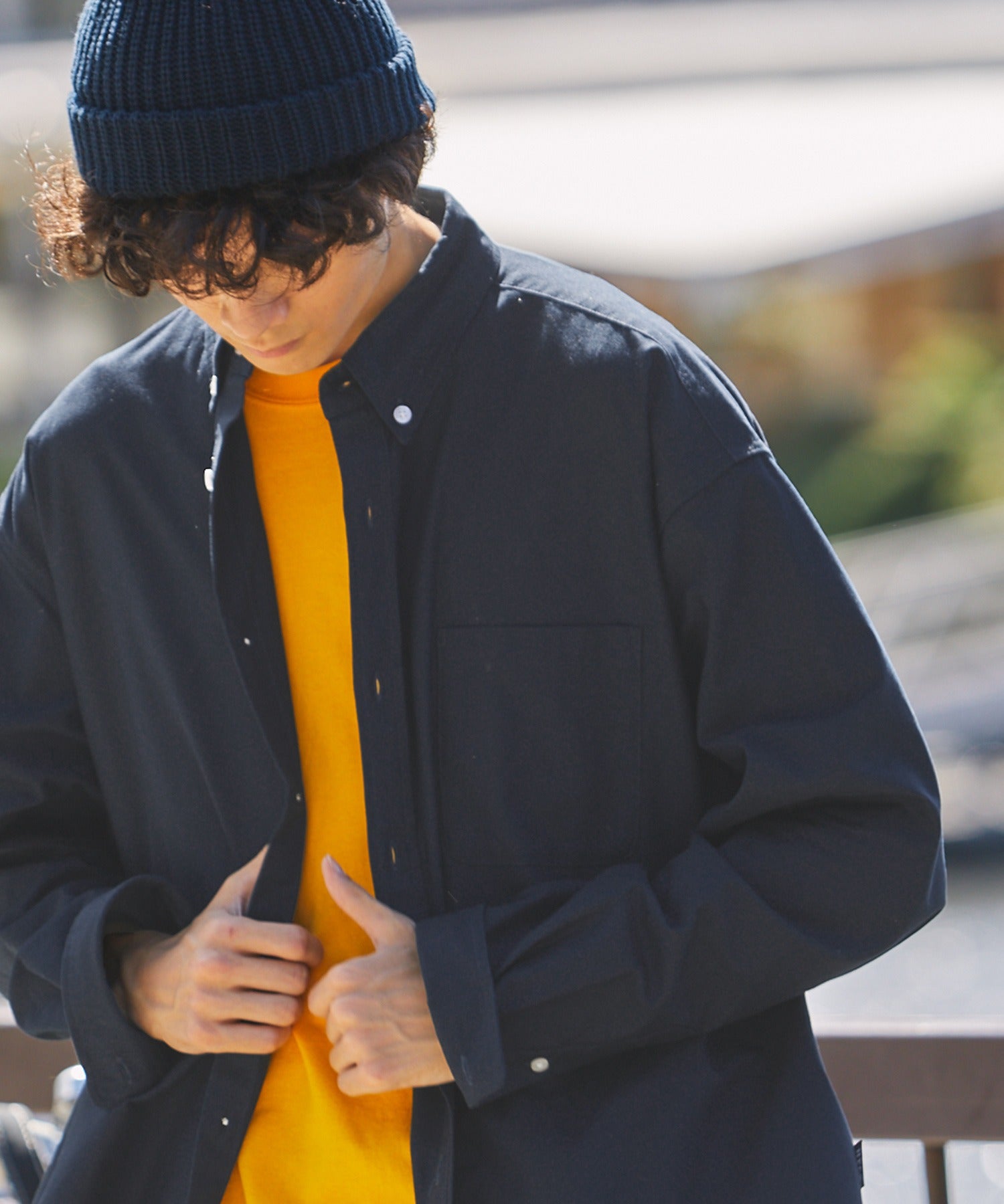 HECT / 牛津布 長袖襯衫