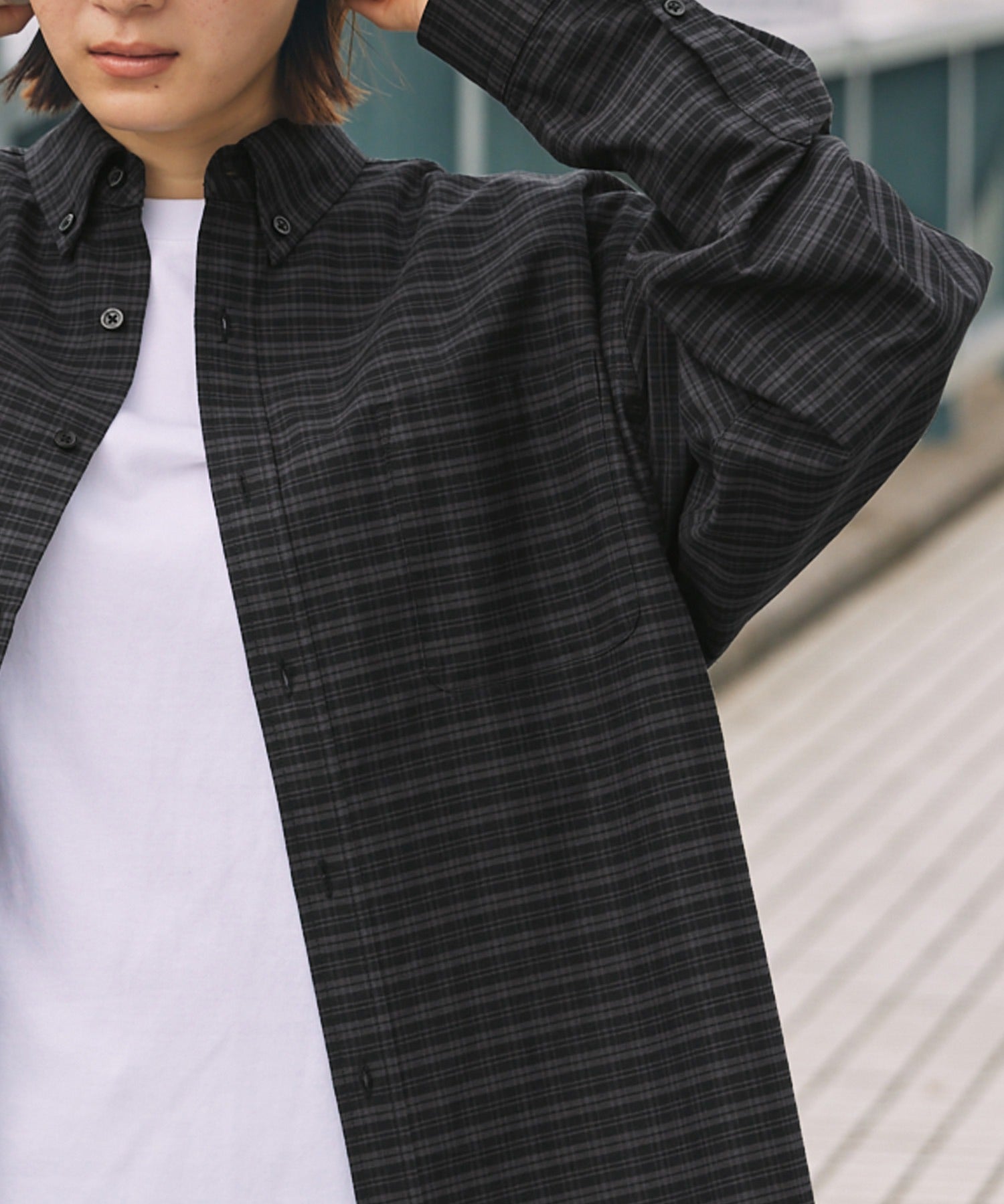 HECT / 牛津布 長袖襯衫