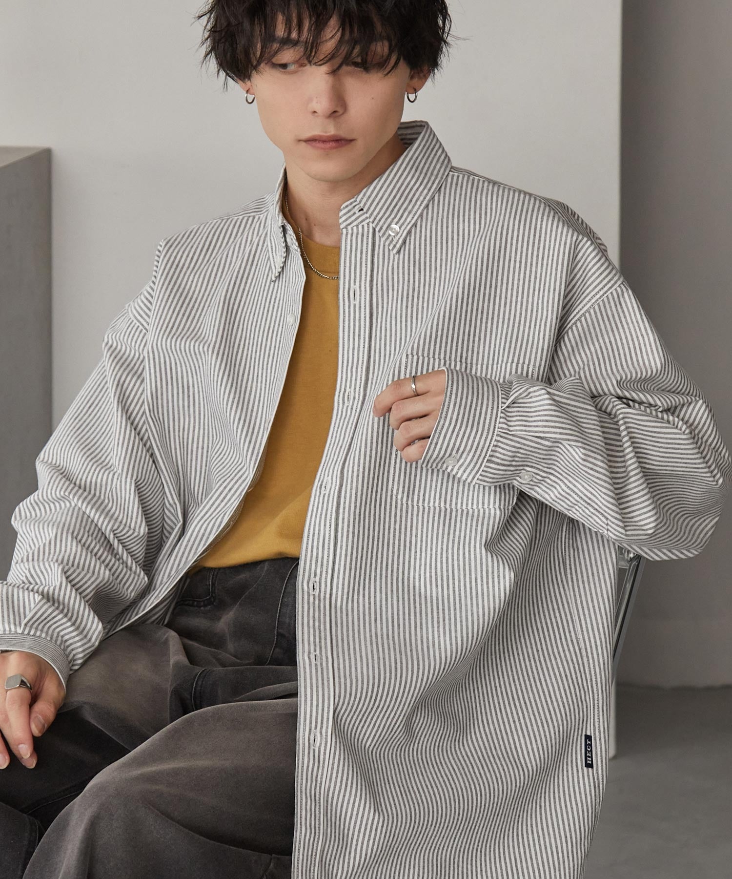 HECT / 牛津布 長袖襯衫