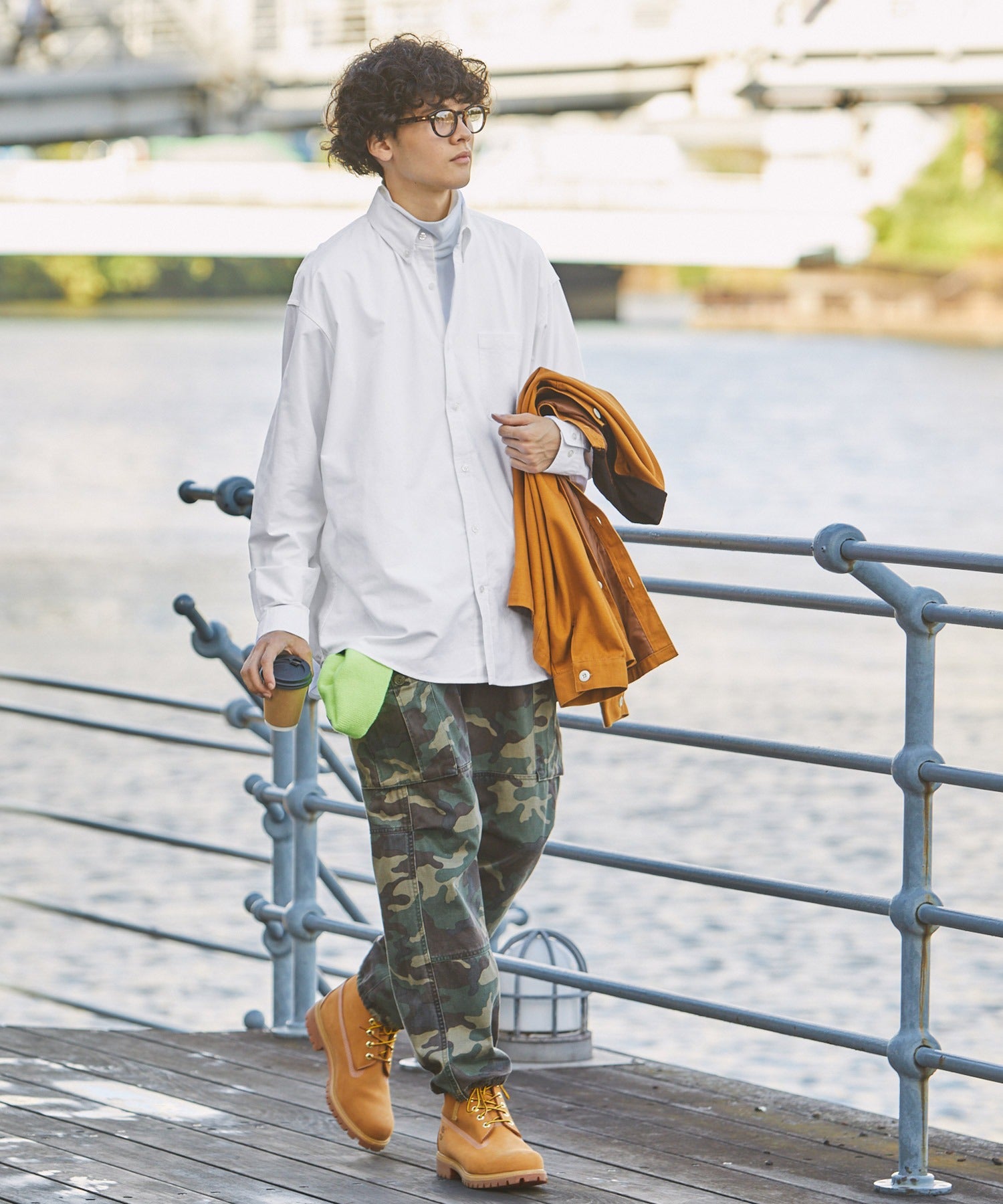 HECT / 牛津布 長袖襯衫