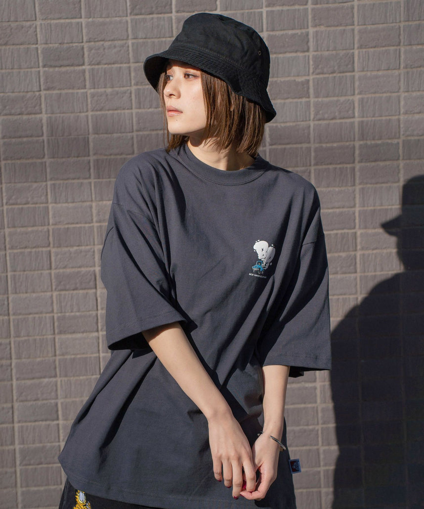 BEN DAVIS MOKING 4WD TEE / SMOKING 4WD TEE｜立體發泡印花 短袖T恤
