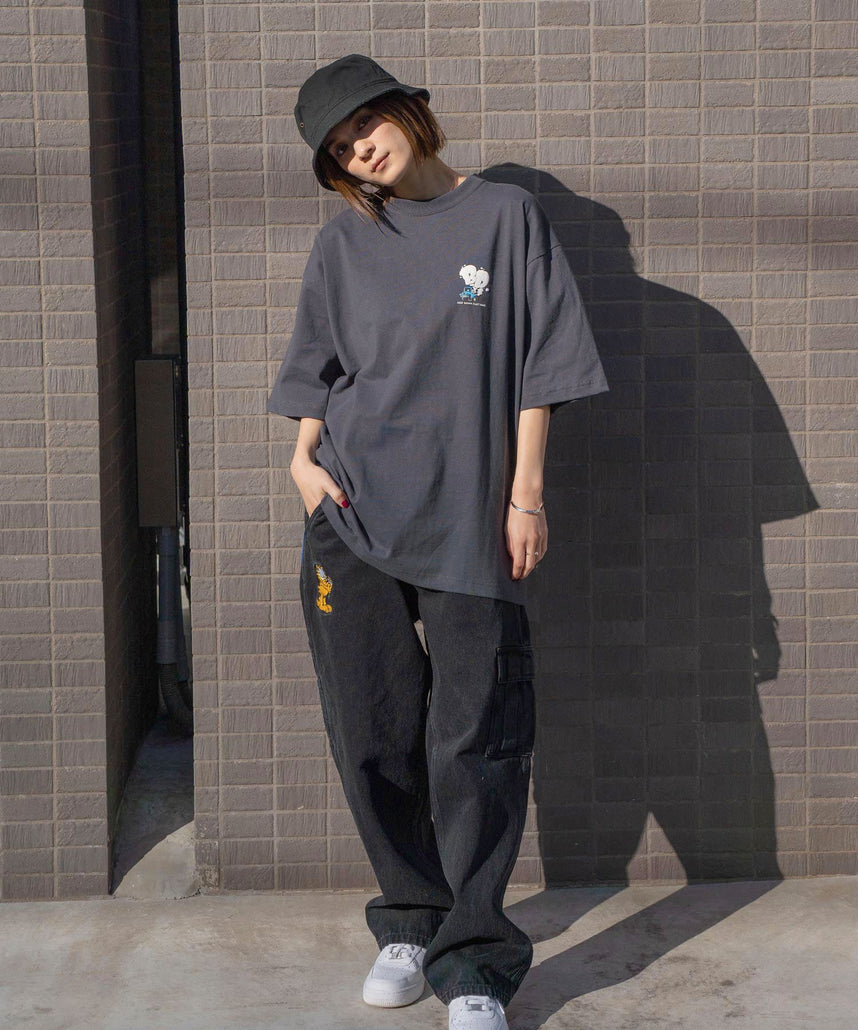 BEN DAVIS MOKING 4WD TEE / SMOKING 4WD TEE｜立體發泡印花 短袖T恤