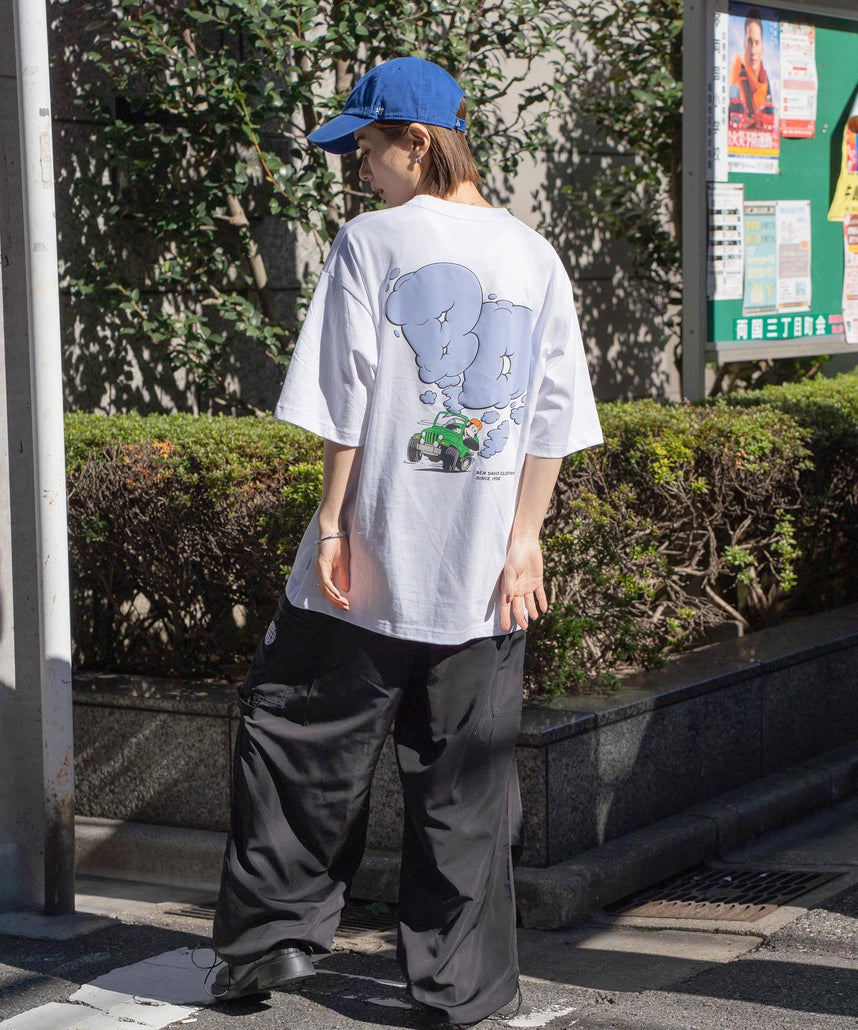 BEN DAVIS MOKING 4WD TEE / SMOKING 4WD TEE｜立體發泡印花 短袖T恤