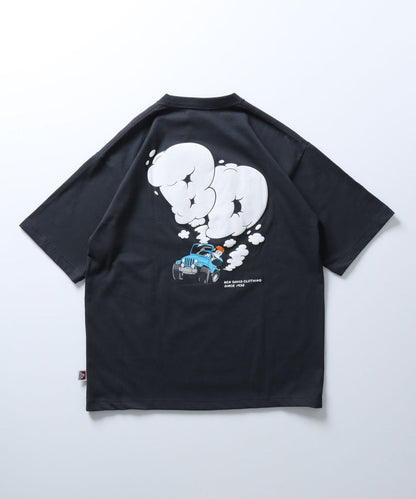 BEN DAVIS MOKING 4WD TEE / SMOKING 4WD TEE｜立體發泡印花 短袖T恤