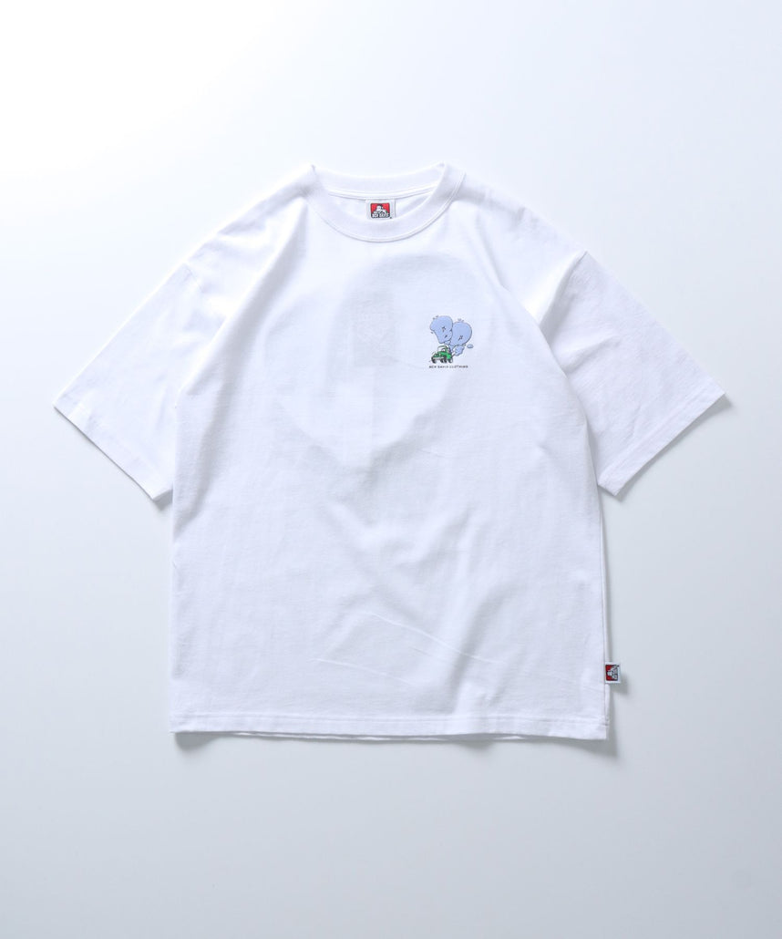 BEN DAVIS MOKING 4WD TEE / SMOKING 4WD TEE｜立體發泡印花 短袖T恤
